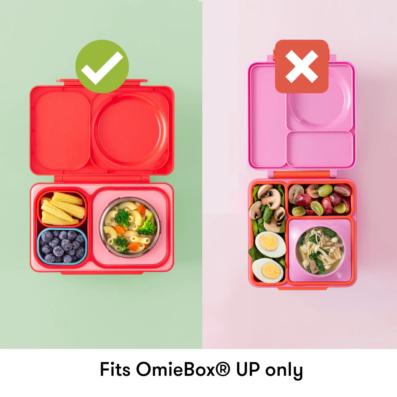 Omiebox Up Silicone Dip - set of 2 containers