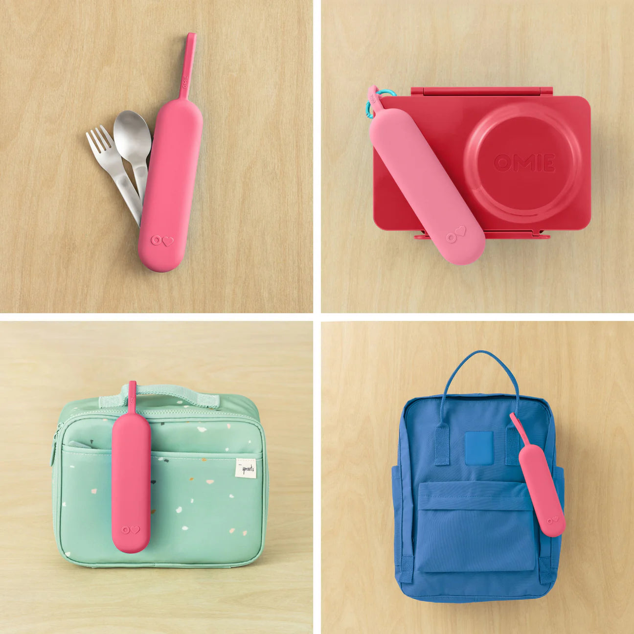 OmieBox UP Pod and Utensil Set