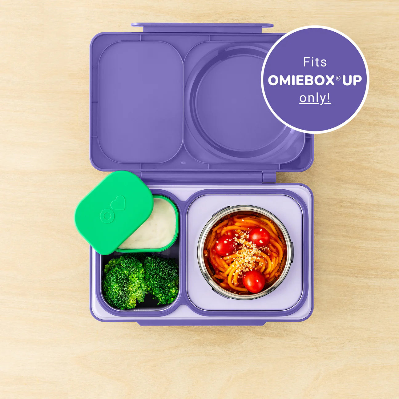 Omiebox Up Silicone Dip - set of 2 containers